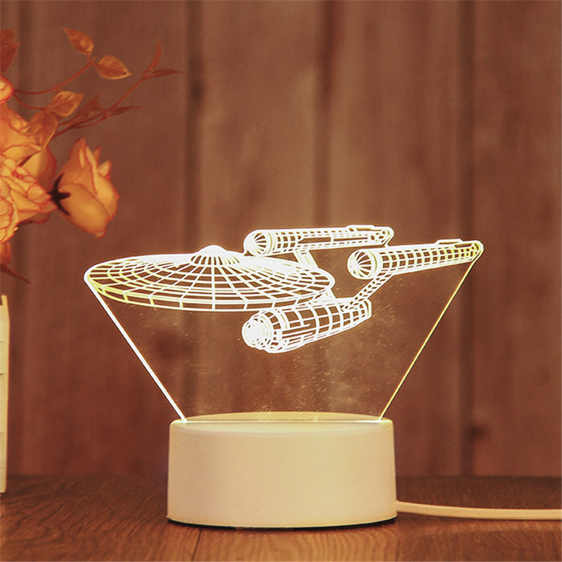 3D LED Night Light Lamp